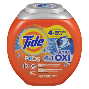 TIDE PODS LIQ ULT OXI 57