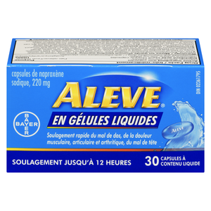 ALEVE 220MG G/LIQ        CA 30