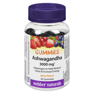 WEBBER ASHWAGANDH 3000MG GEL 45