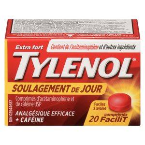 TYLENOL X/F SOUL/JR CAFEINE CA20