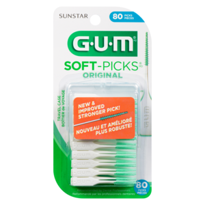 GUM SOFT-PICKS BAT INTERDENT ORIGINAL 80