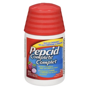 PEPCID COMPL CROQ FRUIT CO 25