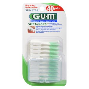 GUM SOFT-PICKS ENLEVE PLAQUE 40