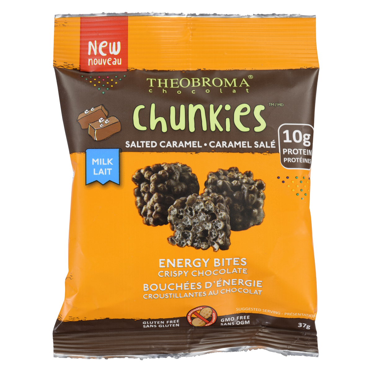 THEOBROMA CHUNKIES BOUCHEES CAR/SAL 37G | Familiprix