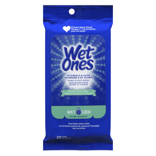 WET ONES SERV VIS/MAINS ALOES VIT E 20