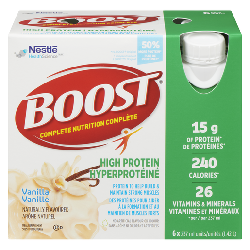 BOOST HYPER PROT VANI 6X237ML