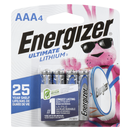 ENERGIZER ULTI LITHAAA L92SBP 4