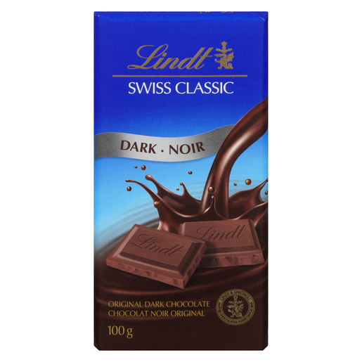 LINDT SWISS CLASS NOIR  100G