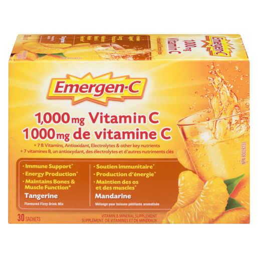 EMERGEN-C VIT C SACH MANDARINE 30