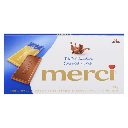 MERCI BAR CHOC LT 100G