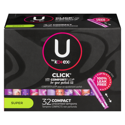 KOTEX U CLICK TAMP SUPER  32