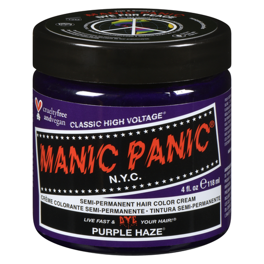 MANIC PANIC CR COLOR PURPLE HAZE 118ML