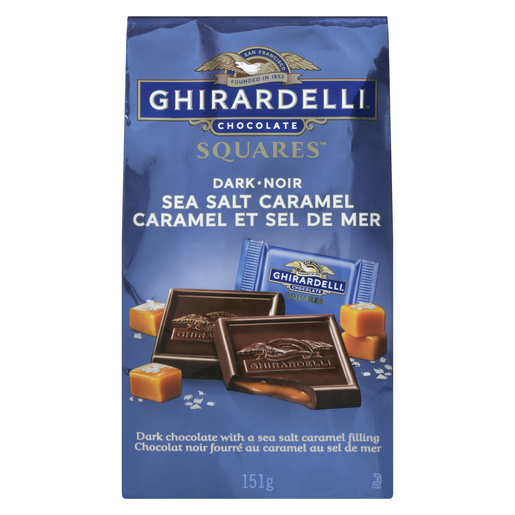 GHIRARDELLI SQ CHOC NR CARA/S/MER 151G