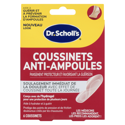 SCHOLL COUSSINETS AMPOULE GEL 6