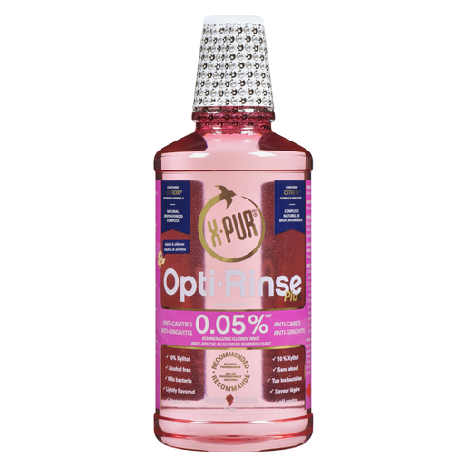 X-PUR OPT/RINSE R/BOUCHE RAISIN 1L