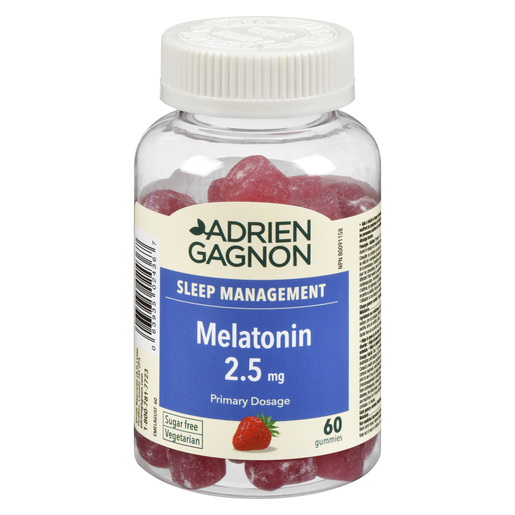 A GAGNON MELATON 2.5MG S/SUCRE GUM60