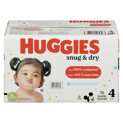 HUGGIES SNUG&DRY GIGA JR T4 76