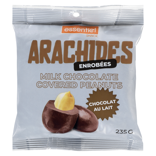 ESSENTIEL ARACHIDES CHOCOLAT LAIT 235G