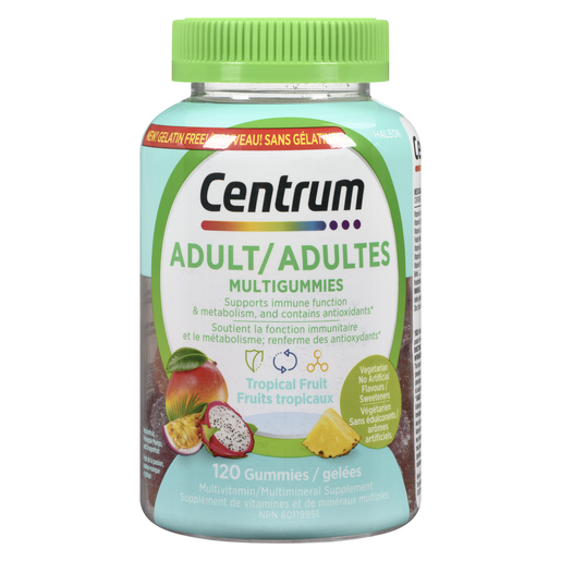 CENTRUM ADLT MLT GUM TROP 120