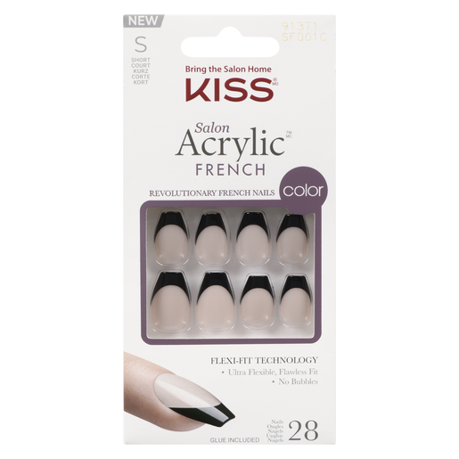 KISS SALON ACRYLIC FRENCH ONG FLAME 1