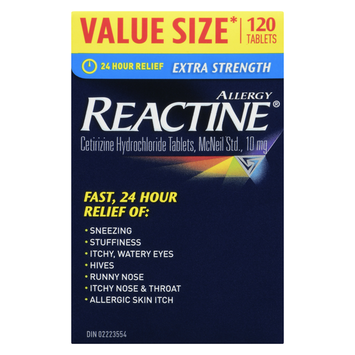 REACTINE X/F 10MG CO120