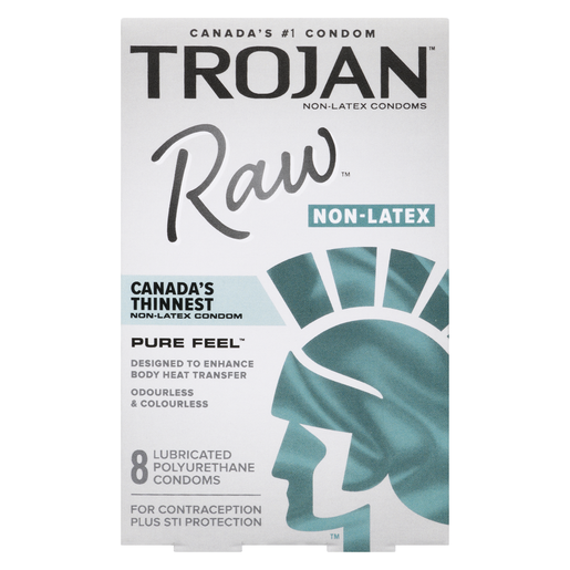 TROJAN RAW COND S/LATEX 8