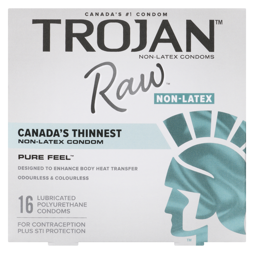 TROJAN RAW COND S/LATEX 16