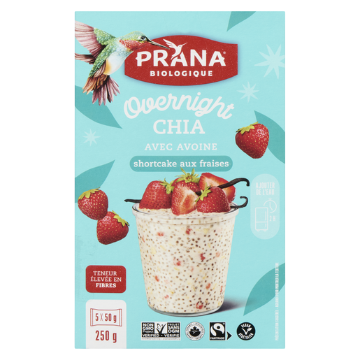 PRANA CHIA FRIGO SHORTCAKE FRAISES 250G