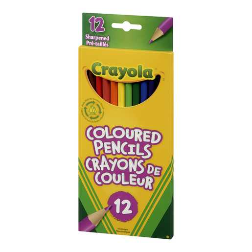 CRAYOLA CRAY COUL 12