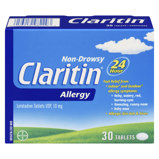 CLARITIN 10MG ALLERG S/SOMN COMP 30