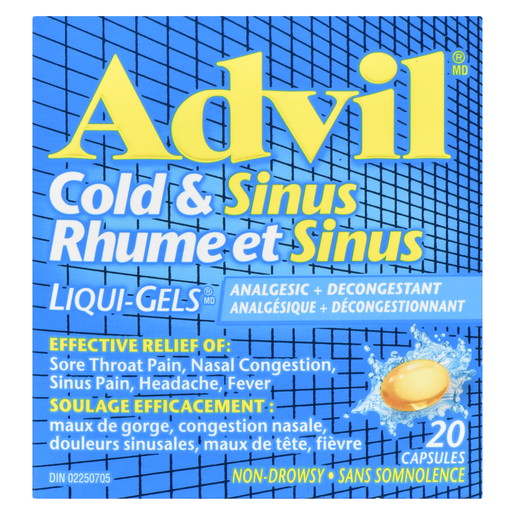 ADVIL RH/SIN LIQ/GEL CA20