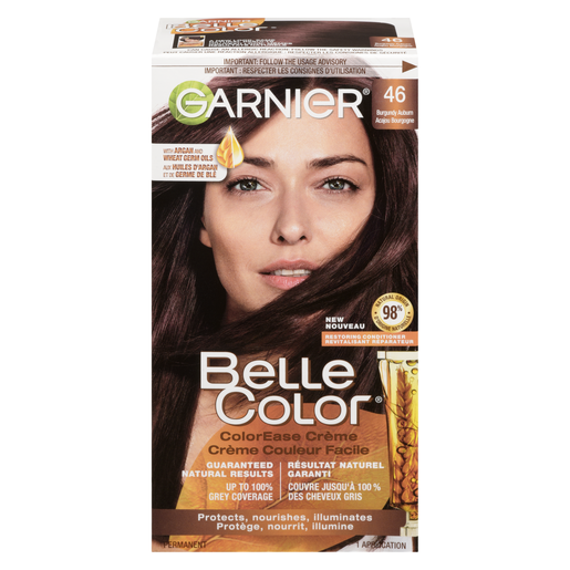 GARN BELLE COLOR #46 ACAJOU BOURGOGNE 1