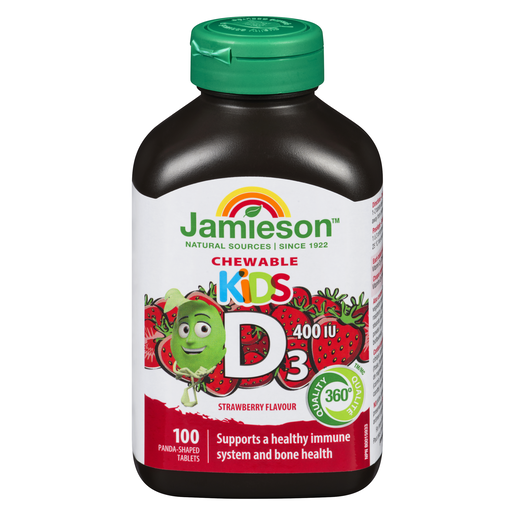 JAMI VIT D3 ENFANT A CROQUER CO100