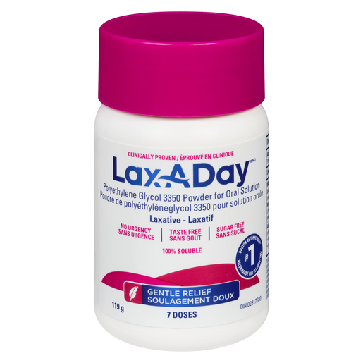 LAX-A-DAY PDR PEG 3350   119GR